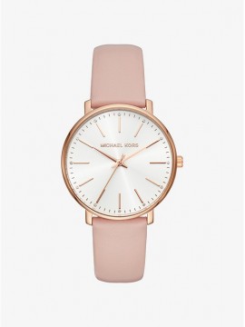 MICHAEL KORS PYPER WOMAN WATCH IN STAINLESS STEEL PVD ROSE GOLD AND PAVÈ