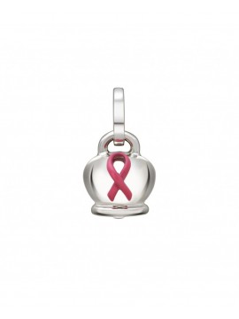 CHANTECLER LITTLE BELL PENDANT EUROPE WOMAN IN 925 SILVER AND PINK ENAMEL