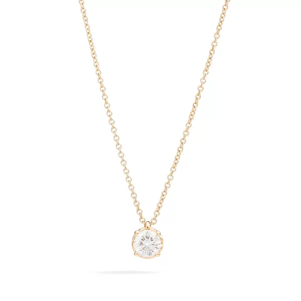 RECARLO ANNIVERSARY NECKLACE IN 18K YELLOW GOLD AND WHITE DIAMONDS