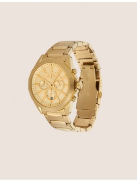 ARMANI EXCHANGE LOLA CHRONOGRAPH WATCH IN STAINLESS STEEL GOLD TONE